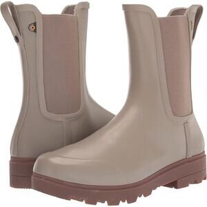 Bogs Holly Tall Chelsea Waterproof Boots Taupe NWT Size 6